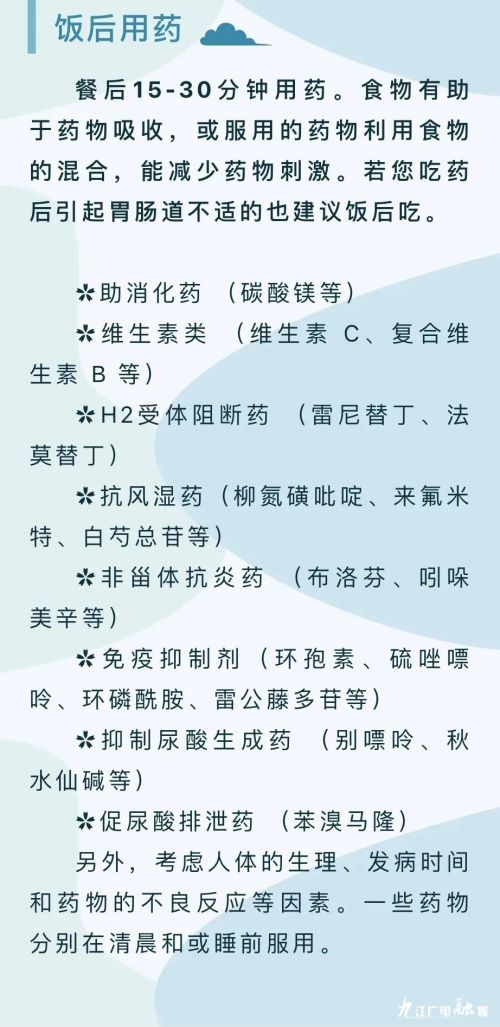 提醒药是饭前吃还是饭后吃服药时间有讲究